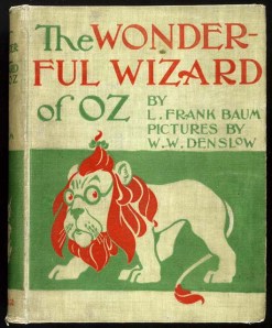 The first edition of The Wonderful Wizard of Oz by L. Frank Baum. (Image courtesy of Google Images.)